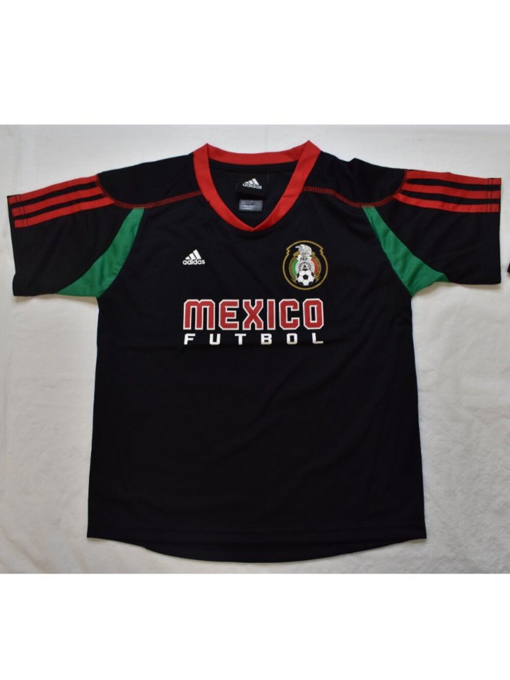 adidas Mexico Little Kids Futbol Soccer Practice Call Up Jersey New Size L (7)